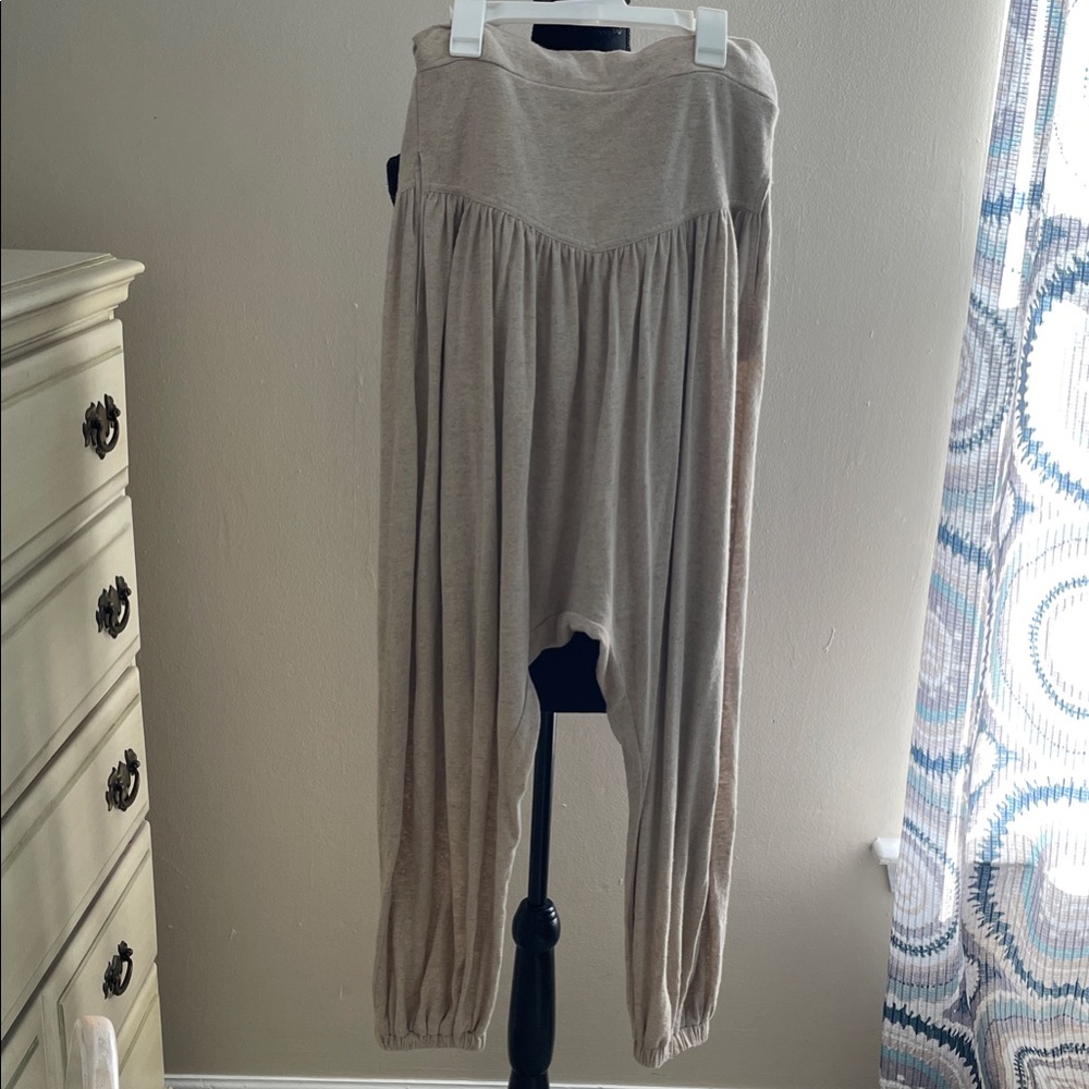 Beige Harem Pants